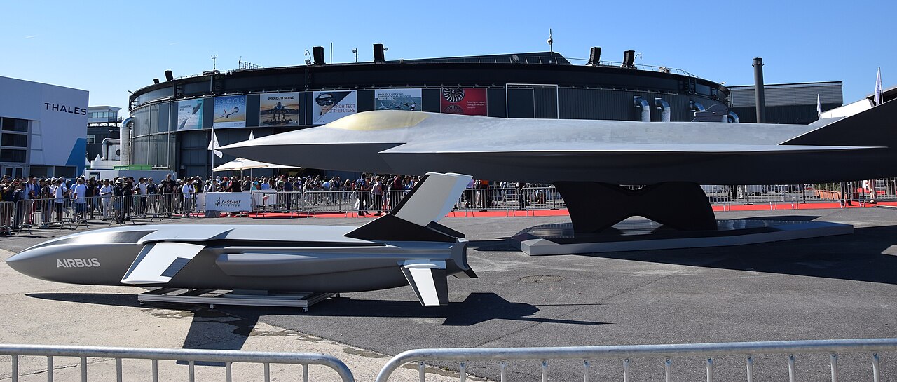 FCAS New Generation Fighter full-scale mock-up displayed at the 2019 Paris Air Show