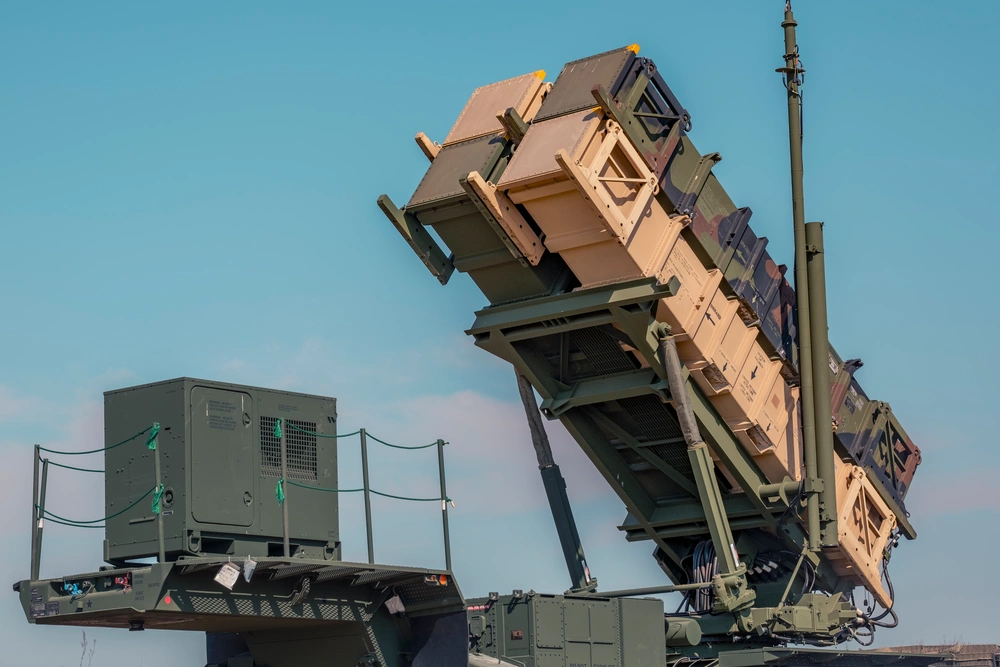 A U.S. Army Patriot launcher deployed in southeast Poland